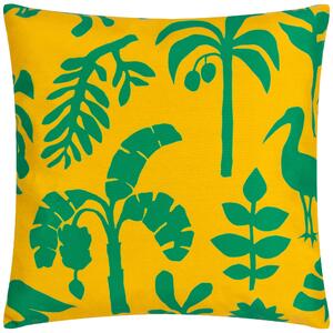 Marula Tropical 43cm x 43cm Outdoor Filled Cushion Teal