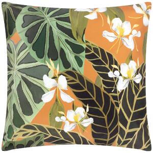 Kali Leaves Exotic Outdoor 50cm x 50cm Filled Cushion Multi