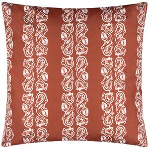 Kalindi Stripe Outdoor 55cm x 55cm Filled Cushion Terracota