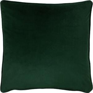 Opulence Soft Velvet 55cm x 55cm Filled Cushion Bottle Green