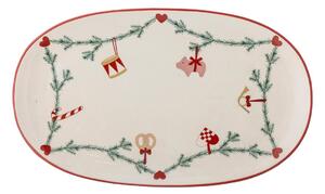 Bloomingville Yule serving tray 38.5x23 cm White