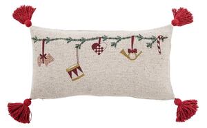 Bloomingville Yule cushion 30x60 cm White