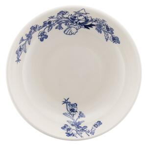 Arabia Moomin Haru pasta plate Ø21 cm Blue-white