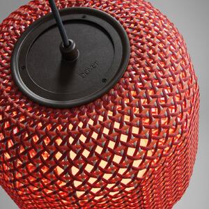 Bover Nans S/21 LED outdoor hanging light, red