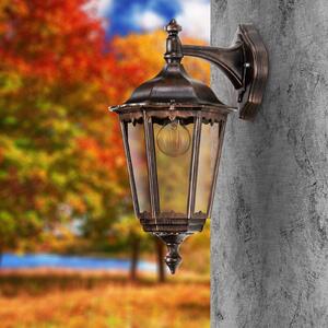 LCD 1121 outdoor wall hanging lantern black-copper