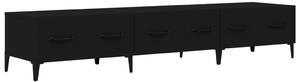 TV Cabinet Black 150x34,5x30 cm Engineered Wood