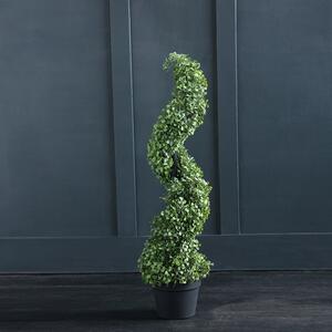Boxwood Spiral Topiary 90cm Green