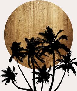 Illustration Miami Beach, Kubistika, (26.7 x 40 cm)