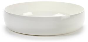 Serax Base serving bowl with low rim white 24 cm