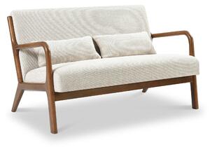 Khali Mid Century Modern 2 Seater Sofa | Chenille Fabric | Roseland