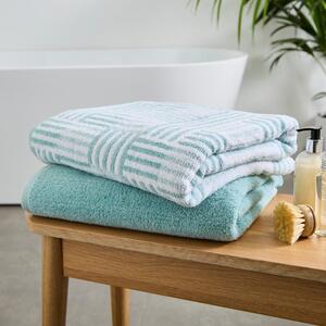 2 Piece Grid Towel Bale