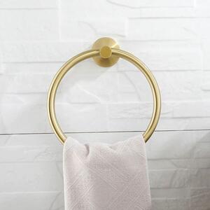 Bathroom hanger 332915B MIST 05 BRUSH GOLD