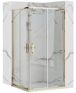 Shower Enclosure Rea Punto 80x100 Gold