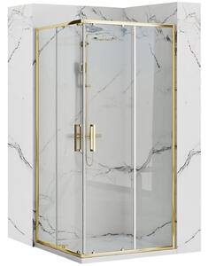 Shower enclosure Rea Punto 90x90 Gold