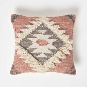 Homescapes Pali Handwoven Kilim Cushion with Cushion Insert