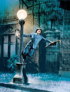 Art Photography Singin' in the Rain directed by Gene Kelly and Stanley Donen, 1952, (30 x 40 cm)