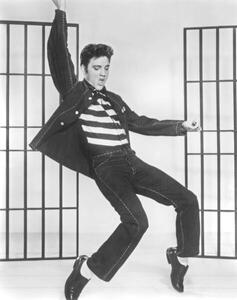 Photography 'Jailhouse Rock' de RichardThorpe avec Elvis Presley 1957, (30 x 40 cm)