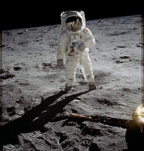 Art Photography Buzz' Aldrin, Apollo 11, 20 July 1969, (40 x 40 cm)
