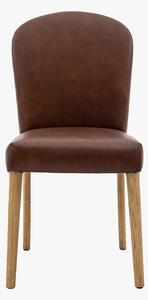 Archer Leather Dining Chair, Set of 2