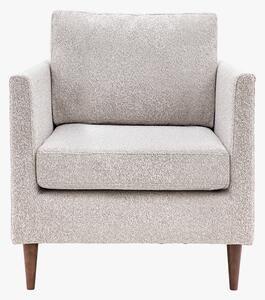 Sloucher Armchair in Light Grey