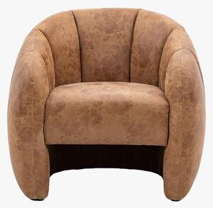 Bubble Tub Chair in Leather