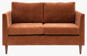 Sloucher 2 Seater Sofa in Rust