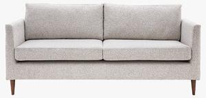 Sloucher 3 Seater Sofa in Light Grey