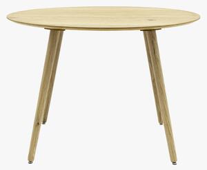 Modaro Round Dining Table in Natural