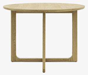 Whittle Round Dining Table in Natural