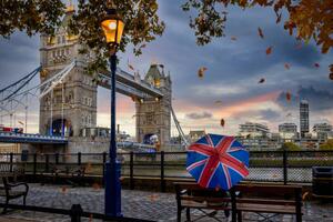 Art Photography London in autumn time concept with, SHansche, (40 x 26.7 cm)