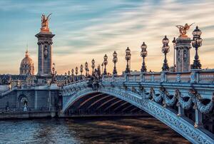 Art Photography Alexandre III bridge in Paris, StockByM, (40 x 26.7 cm)