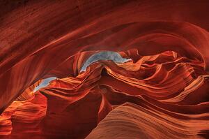 Art Photography Antelope Canyon, Arizona, USA, Spondylolithesis, (40 x 26.7 cm)