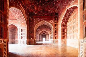 Art Photography Taj Mahal Mosque India, ferrantraite, (40 x 26.7 cm)