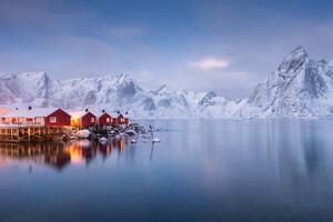 Art Photography Village Hamnoy Lofoten Islands Norway., ProPIC, (40 x 26.7 cm)