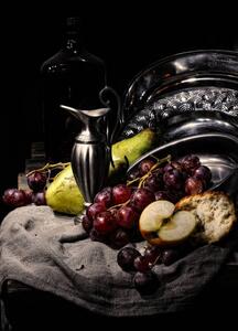 Art Photography artistic still life with fruits and, Leonid Sneg, (30 x 40 cm)