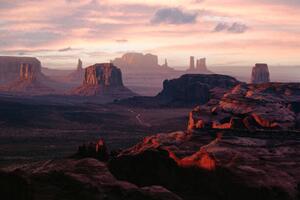 Art Photography Wild West, Monument Valley from the, Francesco Riccardo Iacomino, (40 x 26.7 cm)
