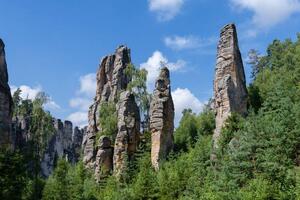 Art Photography Prachov Rocks near Jicin, Hradec Kralove,, SilvanBachmann, (40 x 26.7 cm)