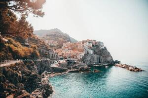 Art Photography Landscape image of famous Cinque Terre, Italy, Carol Yepes, (40 x 26.7 cm)