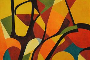 Art Photography Colors in abstract painting, Jasmin Merdan, (40 x 26.7 cm)