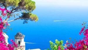 Art Photography Ravello village, Amalfi coast of Italy, neirfy, (40 x 22.5 cm)