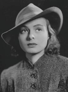 Art Photography Ingrid Bergman, (30 x 40 cm)