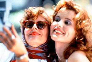 Photography Susan Sarandon And Geena Davis, Thelma And Louise 1991 Directed By Ridley Scott