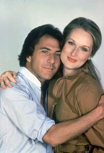 Art Photography Dustin Hoffman And Meryl Streep, (26.7 x 40 cm)