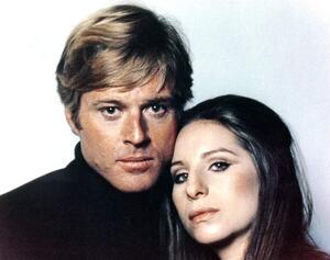 Photography Robert Redford And Barbra Streisand, The Way We Were 1973