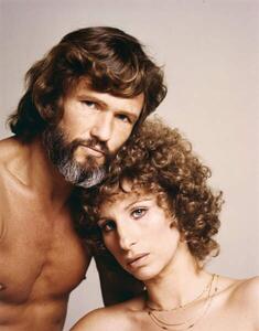 Photography Kris Kristofferson And Barbra Streisand, (30 x 40 cm)
