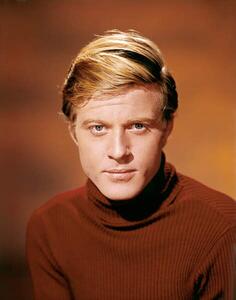Art Photography Robert Redford In The 60'S, (30 x 40 cm)