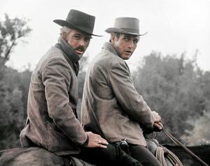 Photography Butch Cassidy And The Sundance Kid By George Roy Hill, 1969, (40 x 30 cm)