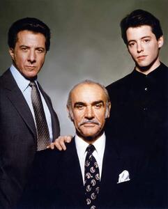 Photography Dustin Hoffman, Sean Connery And Matthew Broderick., (30 x 40 cm)