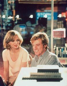 Photography Michelle Pfeiffer And Robert Redford, Up Close & Personnal 1996 Directed By Jon Avnet, (30 x 40 cm)