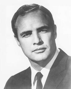 Photography Londres, 20/04/1966. Portrait de l'acteur americain Marlon Brando